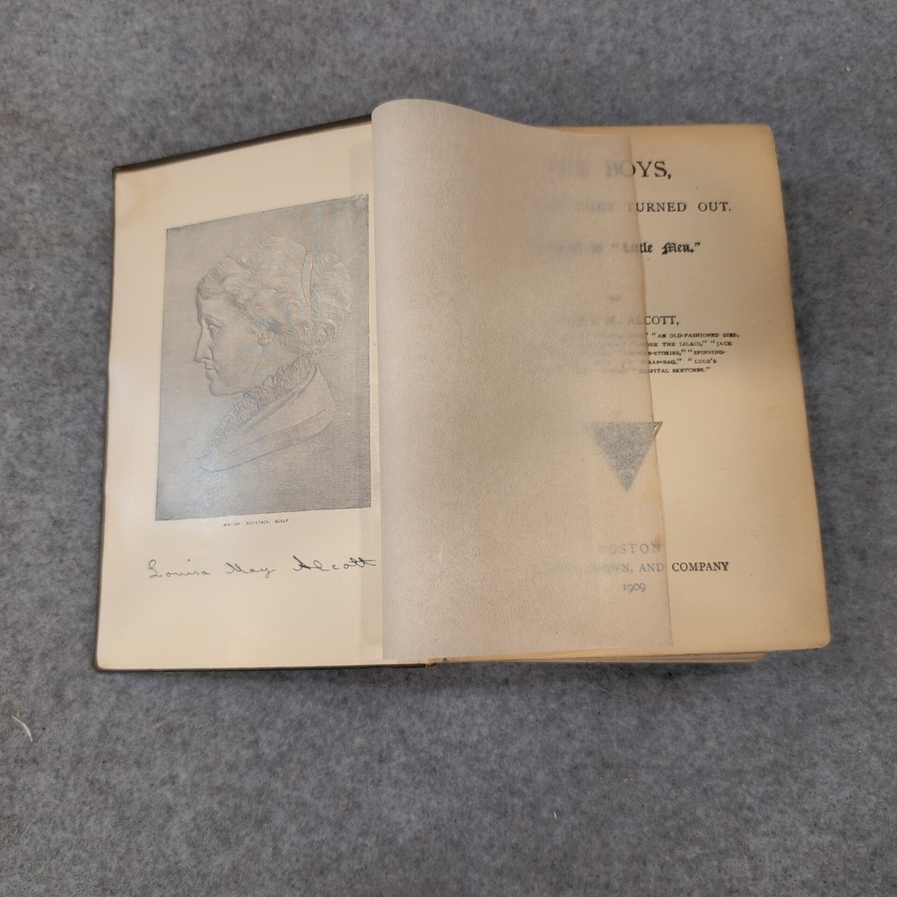 VTG 1886 Jo's Boys and How They Turned Out Louisa M Alcott Book Hardcover 1886 - Picture 4 of 6